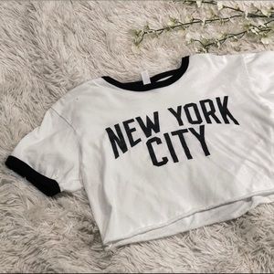 New York City Cropped T-Shirt